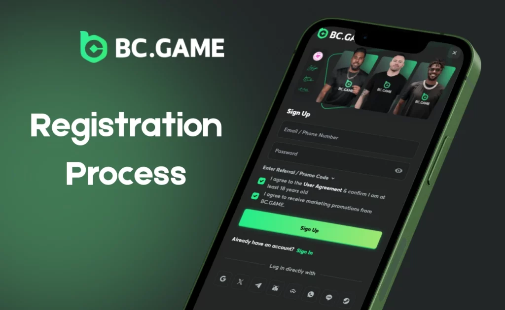 BC Game Registration